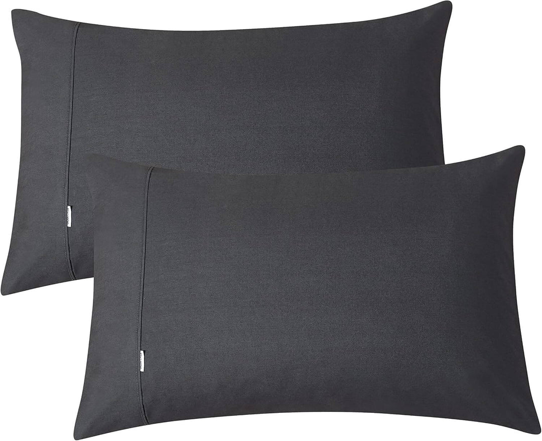 DSZ Product, feed-cond-new, feed-sl-DSZ Freight PayableVintage Washed 100% Cotton Sheet Set With 1 Pillowcases - Charcoal - Single - Premium Home & Garden > Bedding > Bed Sheets from Gioia Casa ! Shop Online Buy Now at S & D's Value Store Family Business Best Customer ServiceDSZ Product, feed-cond-new, feed-sl-DSZ Freight Payable