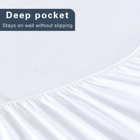 DSZ Product, feed-cond-new, feed-sl-DSZ Freight Payable, newLuxurious Microfibre Terry Toweling Mattress Protector - Queen - Premium Home & Garden > Bedding > Mattress Protectors from Cleverpolly ! Shop Online Buy Now at S & D's Value Store Family Business Best Customer ServiceDSZ Product, feed-cond-new, feed-sl-DSZ Freight Payable, new