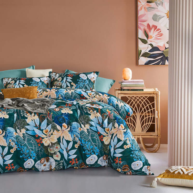 DSZ Product, feed-cond-new, feed-sl-DSZ Freight PayableBotanical Bella Microfibre Quilt Cover Set - Queen Size - Premium Home & Garden > Bedding > Duvet Covers from Cleverpolly ! Shop Online Buy Now at S & D's Value Store Family Business Best Customer ServiceDSZ Product, feed-cond-new, feed-sl-DSZ Freight Payable