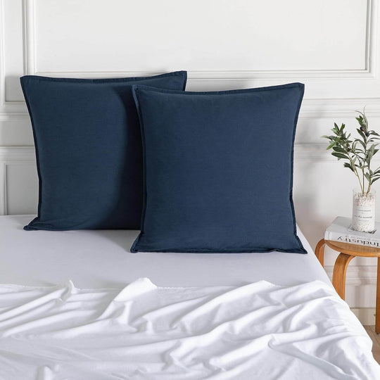 DSZ Product, feed-cond-new, feed-sl-DSZ Freight PayableVintage Washed Microfibre European Pillowcases - Set Of 2 Luxurious European Pillow Covers - Navy - Premium Home & Garden > Bedding > Pillowcases from Cleverpolly ! Shop Online Buy Now at S & D's Value Store Family Business Best Customer ServiceDSZ Product, feed-cond-new, feed-sl-DSZ Freight Payable