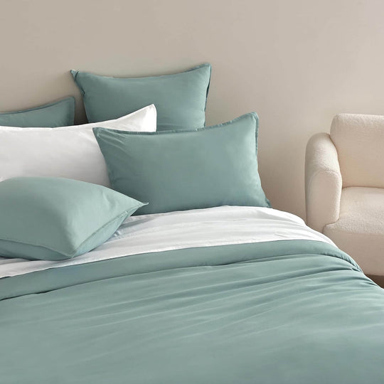 DSZ Product, feed-cond-new, feed-sl-DSZ Freight PayableVintage Washed Microfibre European Pillowcases - Set Of 2 Luxurious European Pillow Covers - Seafoam - Premium Home & Garden > Bedding > Pillowcases from Cleverpolly ! Shop Online Buy Now at S & D's Value Store Family Business Best Customer ServiceDSZ Product, feed-cond-new, feed-sl-DSZ Freight Payable