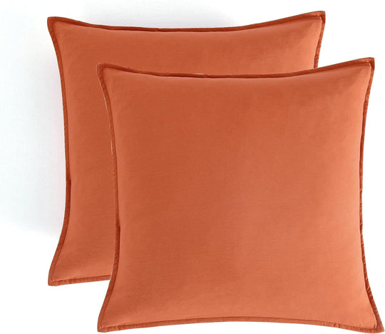 DSZ Product, feed-cond-new, feed-sl-DSZ Freight PayableVintage Washed Microfibre European Pillowcases - Set Of 2 Luxurious European Pillow Covers - Terracotta - Premium Home & Garden > Bedding > Pillowcases from Cleverpolly ! Shop Online Buy Now at S & D's Value Store Family Business Best Customer ServiceDSZ Product, feed-cond-new, feed-sl-DSZ Freight Payable