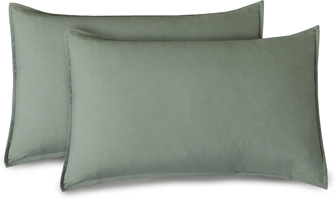 DSZ Product, feed-cond-new, feed-sl-DSZ Freight PayableVintage Washed Microfibre Sheet Set With 1 Pillowcase - Khaki Green - King Single - Premium Home & Garden > Bedding > Bed Sheets from Cleverpolly ! Shop Online Buy Now at S & D's Value Store Family Business Best Customer ServiceDSZ Product, feed-cond-new, feed-sl-DSZ Freight Payable