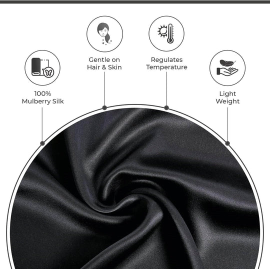 DSZ Product, feed-cond-new, feed-sl-DSZ Freight Payable, newLuxury Pillowcase - 100% Pure Mulberry Silk On Both Sides - Black - Premium Home & Garden > Bedding > Pillowcases from Gioia Casa ! Shop Online Buy Now at S & D's Value Store Family Business Best Customer ServiceDSZ Product, feed-cond-new, feed-sl-DSZ Freight Payable, new