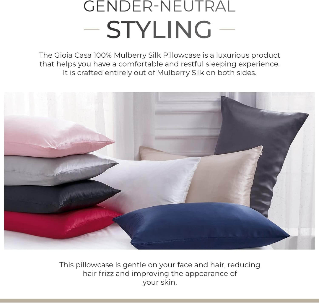 DSZ Product, feed-cond-new, feed-sl-DSZ Freight Payable, newLuxury Pillowcase - 100% Pure Mulberry Silk On Both Sides - Champagne - Premium Home & Garden > Bedding > Pillowcases from Gioia Casa ! Shop Online Buy Now at S & D's Value Store Family Business Best Customer ServiceDSZ Product, feed-cond-new, feed-sl-DSZ Freight Payable, new