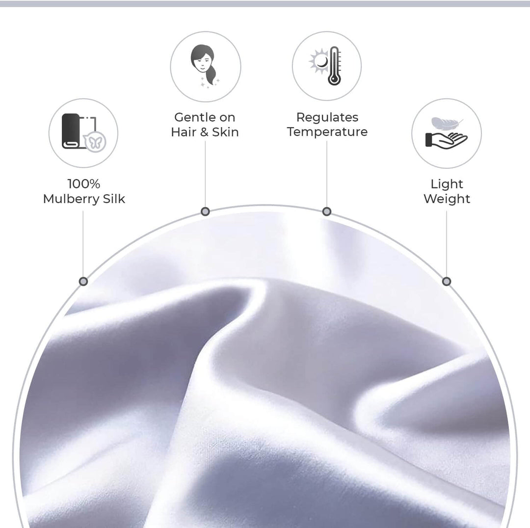 DSZ Product, feed-cond-new, feed-sl-DSZ Freight Payable, newLuxury Pillowcase - 100% Pure Mulberry Silk On Both Sides - Silver - Premium Home & Garden > Bedding > Pillowcases from Gioia Casa ! Shop Online Buy Now at S & D's Value Store Family Business Best Customer ServiceDSZ Product, feed-cond-new, feed-sl-DSZ Freight Payable, new