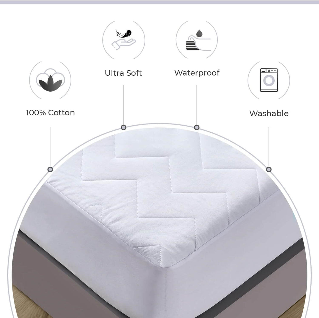 DSZ Product, feed-cond-new, feed-sl-DSZ Freight Payable100% Ultra - Soft Cotton Quilted Anti - Microbial Mattress Cover Protector - Super King Size - Premium Home & Garden > Bedding > Mattress Protectors from Gioia Casa ! Shop Online Buy Now at S & D's Value Store Family Business Best Customer ServiceDSZ Product, feed-cond-new, feed-sl-DSZ Freight Payable