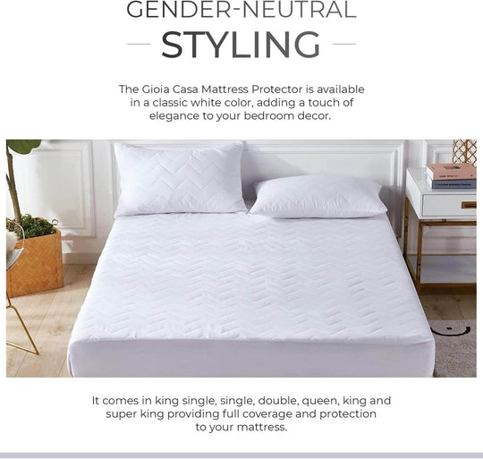 DSZ Product, feed-cond-new, feed-sl-DSZ Freight Payable100% Ultra - Soft Cotton Quilted Anti - Microbial Mattress Cover Protector - Super King Size - Premium Home & Garden > Bedding > Mattress Protectors from Gioia Casa ! Shop Online Buy Now at S & D's Value Store Family Business Best Customer ServiceDSZ Product, feed-cond-new, feed-sl-DSZ Freight Payable