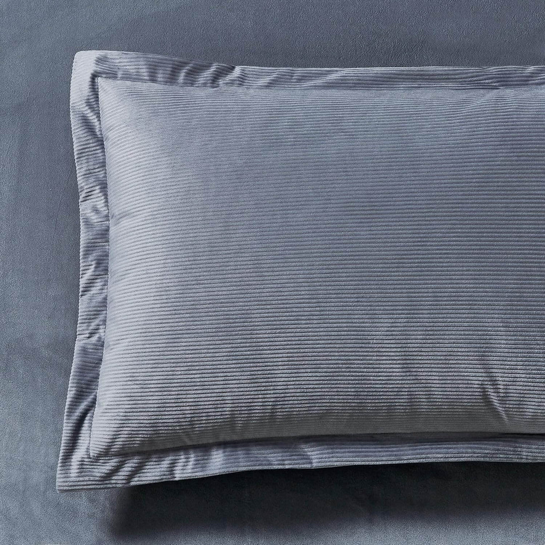 DSZ Product, feed-cond-new, feed-sl-DSZ Freight Payable, newSet Of 2 Super Soft Corduroy Velvet Standard Pillowcase - Steel - Premium Home & Garden > Bedding > Pillowcases from Cleverpolly ! Shop Online Buy Now at S & D's Value Store Family Business Best Customer ServiceDSZ Product, feed-cond-new, feed-sl-DSZ Freight Payable, new