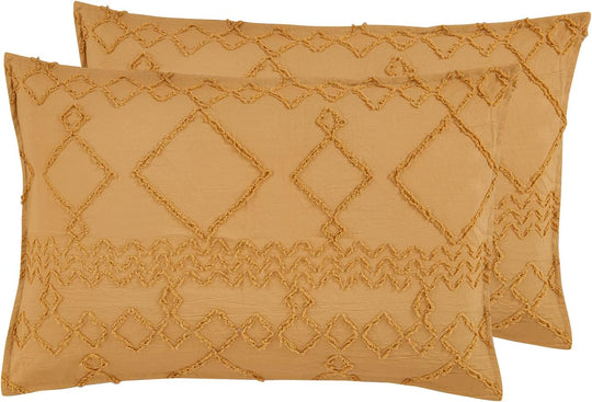 DSZ Product, feed-cond-new, feed-sl-DSZ Freight Payable, new100% Premium Microfibre Tufted Standard Pillowcases - Set Of 2 Luxurious Standard Pillow Cover With Elegant Design - Caramel - Premium Home & Garden > Bedding > Pillowcases from Cleverpolly ! Shop Online Buy Now at S & D's Value Store Family Business Best Customer ServiceDSZ Product, feed-cond-new, feed-sl-DSZ Freight Payable, new