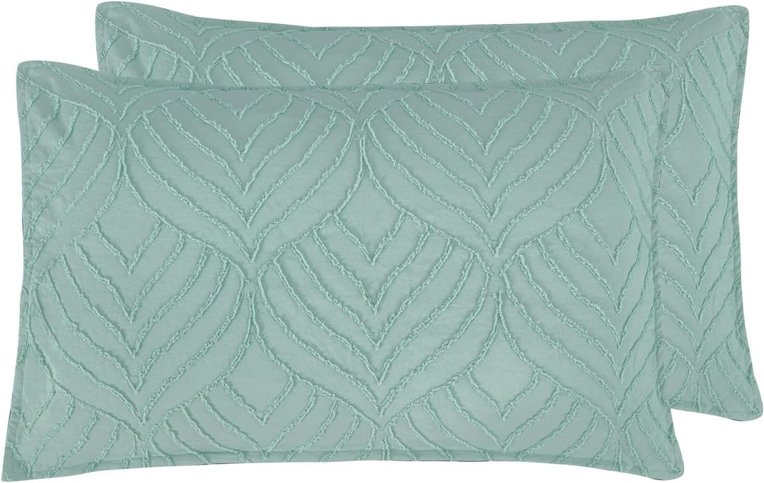 DSZ Product, feed-cond-new, feed-sl-DSZ Freight Payable, new100% Premium Microfibre Tufted Standard Pillowcases - Set Of 2 Luxurious Standard Pillow Cover With Elegant Design - Sage - Premium Home & Garden > Bedding > Pillowcases from Cleverpolly ! Shop Online Buy Now at S & D's Value Store Family Business Best Customer ServiceDSZ Product, feed-cond-new, feed-sl-DSZ Freight Payable, new