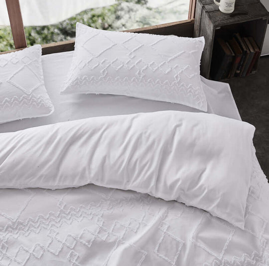 DSZ Product, feed-cond-new, feed-sl-DSZ Freight PayableTufted Microfibre Super Soft Twin Pack Standard Pillowcases - White - Premium Home & Garden > Bedding > Pillowcases from Cleverpolly ! Shop Online Buy Now at S & D's Value Store Family Business Best Customer ServiceDSZ Product, feed-cond-new, feed-sl-DSZ Freight Payable