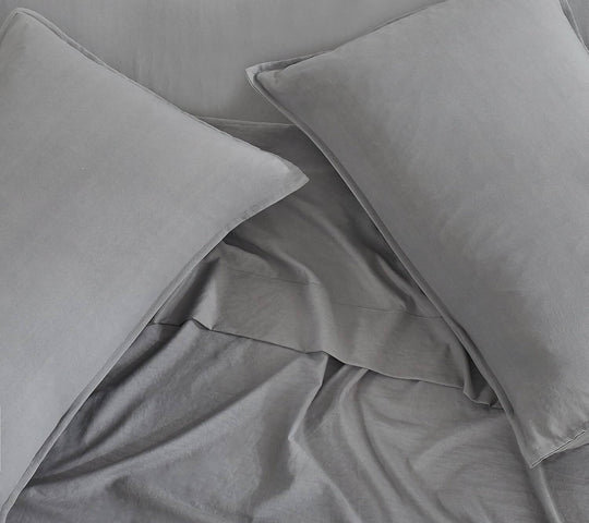 DSZ Product, feed-cond-new, feed-sl-DSZ Freight PayableVintage Washed Microfibre Standard Pillowcases - Set Of 2 Luxurious Standard Pillow Covers - Grey - Premium Home & Garden > Bedding > Pillowcases from Cleverpolly ! Shop Online Buy Now at S & D's Value Store Family Business Best Customer ServiceDSZ Product, feed-cond-new, feed-sl-DSZ Freight Payable