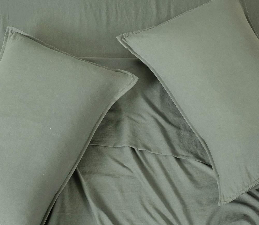 DSZ Product, feed-cond-new, feed-sl-DSZ Freight PayableVintage Washed Microfibre Standard Pillowcases - Set Of 2 Luxurious Standard Pillow Covers - Khaki Green - Premium Home & Garden > Bedding > Pillowcases from Cleverpolly ! Shop Online Buy Now at S & D's Value Store Family Business Best Customer ServiceDSZ Product, feed-cond-new, feed-sl-DSZ Freight Payable