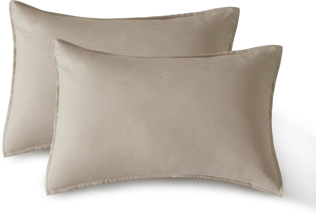 DSZ Product, feed-cond-new, feed-sl-DSZ Freight PayableVintage Washed Microfibre Standard Pillowcases - Set Of 2 Luxurious Standard Pillow Covers - Linen - Premium Home & Garden > Bedding > Pillowcases from Cleverpolly ! Shop Online Buy Now at S & D's Value Store Family Business Best Customer ServiceDSZ Product, feed-cond-new, feed-sl-DSZ Freight Payable