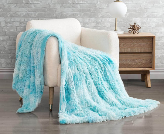 DSZ Product, feed-cond-new, feed-sl-DSZ Freight Payable, newDouble Sided Faux Fur Shaggy Throw Blanket - Blue - Premium Home & Garden > Bedding > Blankets & Throws from Gioia Casa ! Shop Online Buy Now at S & D's Value Store Family Business Best Customer ServiceDSZ Product, feed-cond-new, feed-sl-DSZ Freight Payable, new