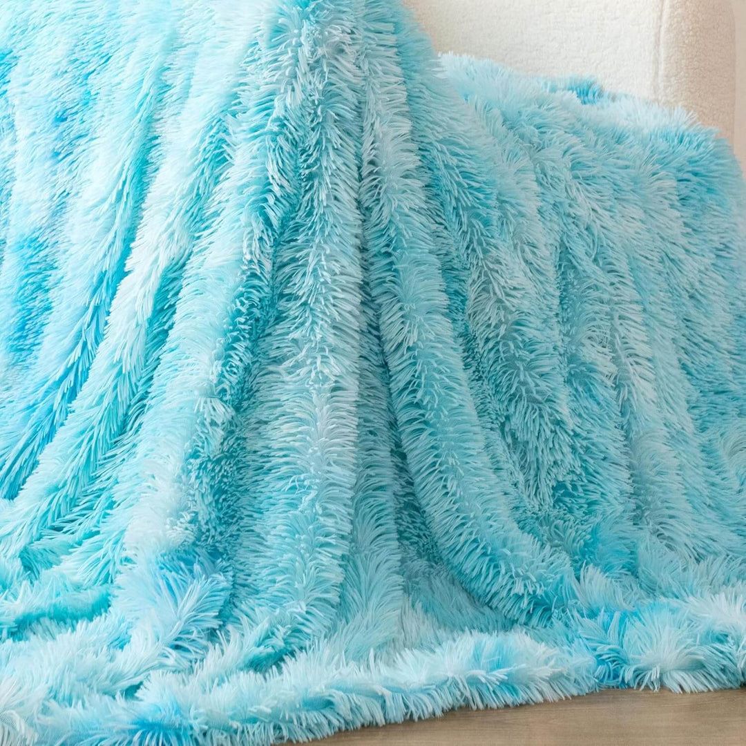 DSZ Product, feed-cond-new, feed-sl-DSZ Freight Payable, newDouble Sided Faux Fur Shaggy Throw Blanket - Blue - Premium Home & Garden > Bedding > Blankets & Throws from Gioia Casa ! Shop Online Buy Now at S & D's Value Store Family Business Best Customer ServiceDSZ Product, feed-cond-new, feed-sl-DSZ Freight Payable, new