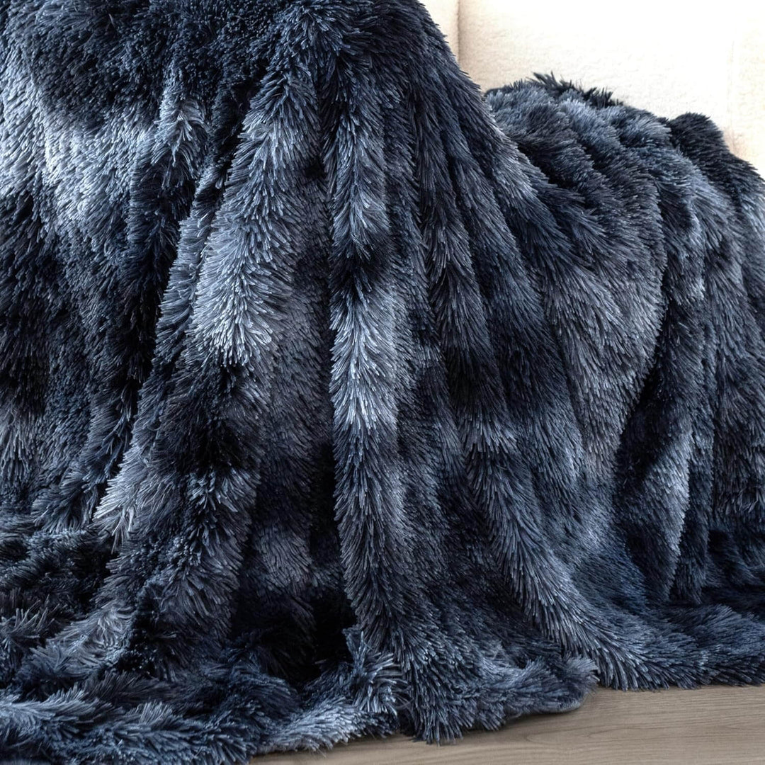 DSZ Product, feed-cond-new, feed-sl-DSZ Freight Payable, newDouble Sided Faux Fur Shaggy Throw Blanket - Navy - Premium Home & Garden > Bedding > Blankets & Throws from Gioia Casa ! Shop Online Buy Now at S & D's Value Store Family Business Best Customer ServiceDSZ Product, feed-cond-new, feed-sl-DSZ Freight Payable, new