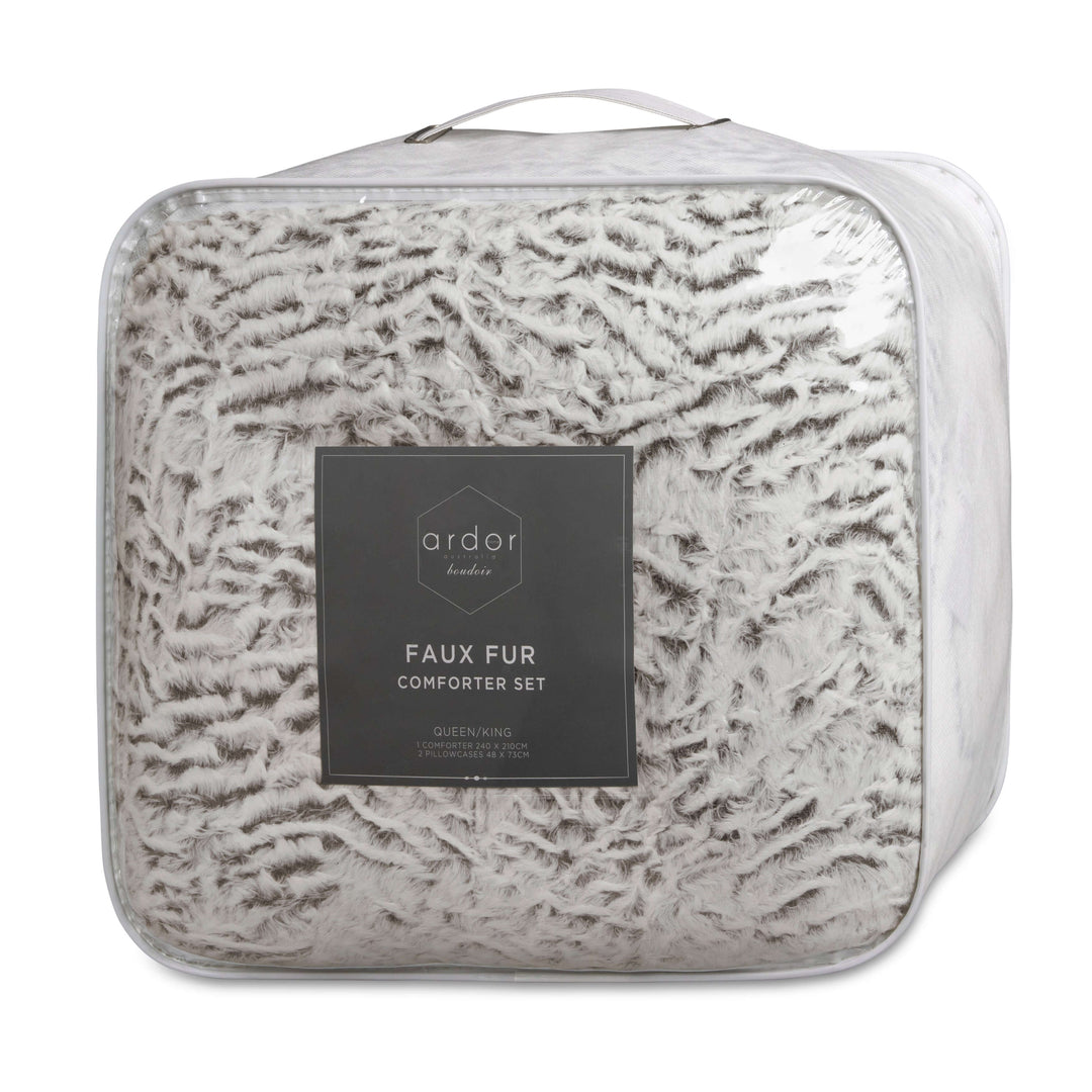 DSZ Product, feed-cond-new, feed-sl-DSZ Freight PayableFaux Fur Sherpa 3Pce Comforter Set - Single/Double - Premium Home & Garden > Bedding > Duvet Covers from Ardor Boudoir ! Shop Online Buy Now at S & D's Value Store Family Business Best Customer ServiceDSZ Product, feed-cond-new, feed-sl-DSZ Freight Payable