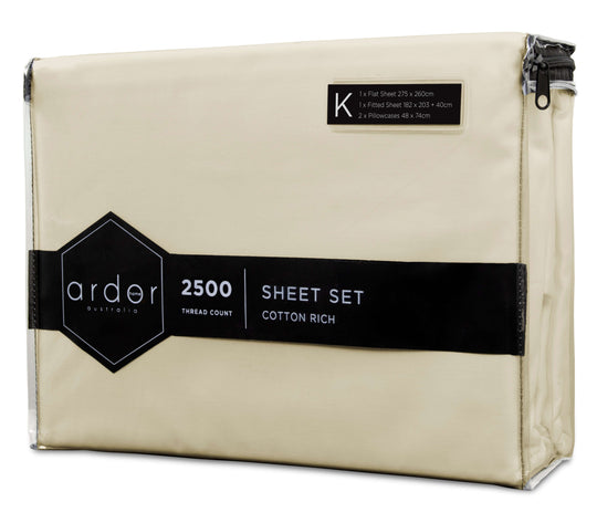 DSZ Product, feed-cond-new, feed-sl-DSZ Freight Payable2500Tc Cotton Rich Sheet Sets - King - Premium Home & Garden > Bedding > Bed Sheets from Ardor ! Shop Online Buy Now at S & D's Value Store Family Business Best Customer ServiceDSZ Product, feed-cond-new, feed-sl-DSZ Freight Payable