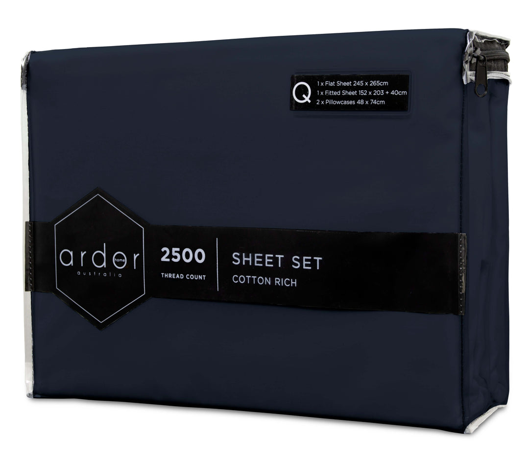 DSZ Product, feed-cond-new, feed-sl-DSZ Freight Payable2500Tc Cotton Rich Sheet Sets - Queen - Premium Home & Garden > Bedding > Bed Sheets from Ardor ! Shop Online Buy Now at S & D's Value Store Family Business Best Customer ServiceDSZ Product, feed-cond-new, feed-sl-DSZ Freight Payable