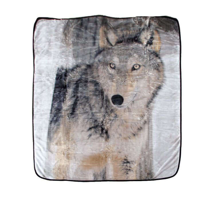 _label_, DSZ Product, feed-cond-new, feed-sl-free shipping, free-shippingSoft 3D Animal Print Faux Mink Blanket Queen Wild Wolf - Premium Home & Garden > Bedding > Blankets & Throws from DSZ ! Shop Online Buy Now at S & D's Value Store Family Business Best Customer Service_label_, DSZ Product, feed-cond-new, feed-sl-free shipping, free-shipping