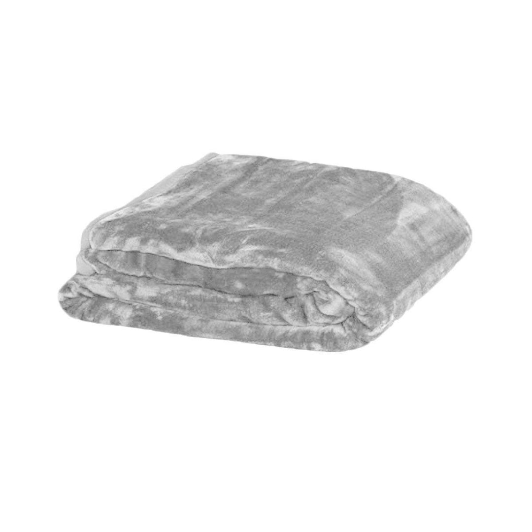 _label_, DSZ Product, feed-cond-new, feed-sl-free shipping, free-shippingSoft Plain Faux Mink Blanket Queen Silver - Premium Home & Garden > Bedding > Blankets & Throws from DSZ ! Shop Online Buy Now at S & D's Value Store Family Business Best Customer Service_label_, DSZ Product, feed-cond-new, feed-sl-free shipping, free-shipping