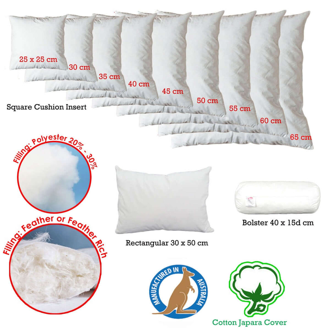 _label_, DSZ Product, feed-cond-new, feed-sl-free shipping, free-shipping, newDuck Feather Rich Fill Cushion Inserter Square 25 X 25Cm - Premium Home & Garden > Decor > Cushions & Throws from DSZ ! Shop Online Buy Now at S & D's Value Store Family Business Best Customer Service_label_, DSZ Product, feed-cond-new, feed-sl-free shipping, free-shipping, new