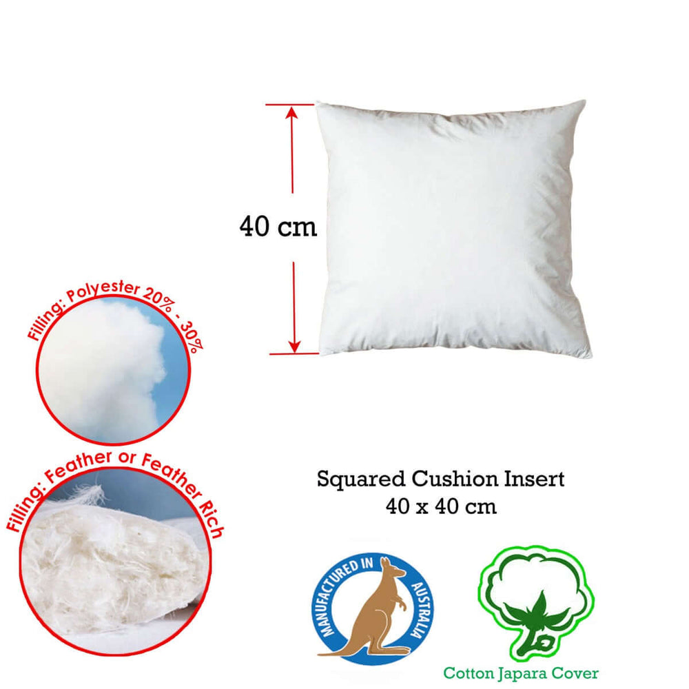 _label_, DSZ Product, feed-cond-new, feed-sl-free shipping, free-shipping, newDuck Feather Rich Fill Cushion Inserter Square 40 X 40Cm - Premium Home & Garden > Decor > Cushions & Throws from DSZ ! Shop Online Buy Now at S & D's Value Store Family Business Best Customer Service_label_, DSZ Product, feed-cond-new, feed-sl-free shipping, free-shipping, new