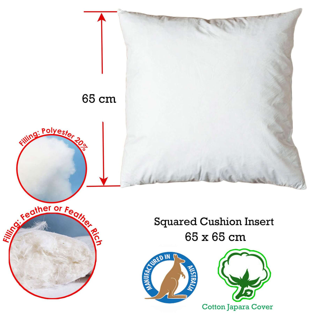 _label_, DSZ Product, feed-cond-new, feed-sl-free shipping, free-shipping, newDuck Feather Rich Fill Cushion Inserter Square 65 X 65 Cm - Premium Home & Garden > Decor > Cushions & Throws from DSZ ! Shop Online Buy Now at S & D's Value Store Family Business Best Customer Service_label_, DSZ Product, feed-cond-new, feed-sl-free shipping, free-shipping, new