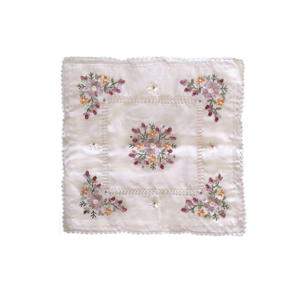 _label_, DSZ Product, feed-cond-new, feed-sl-free shipping, free-shippingVictoriana Cream Applique Embroidered Cushion Cover 45 X 45 Cm - Premium Home & Garden > Decor > Cushions & Throws from DSZ ! Shop Online Buy Now at S & D's Value Store Family Business Best Customer Service_label_, DSZ Product, feed-cond-new, feed-sl-free shipping, free-shipping