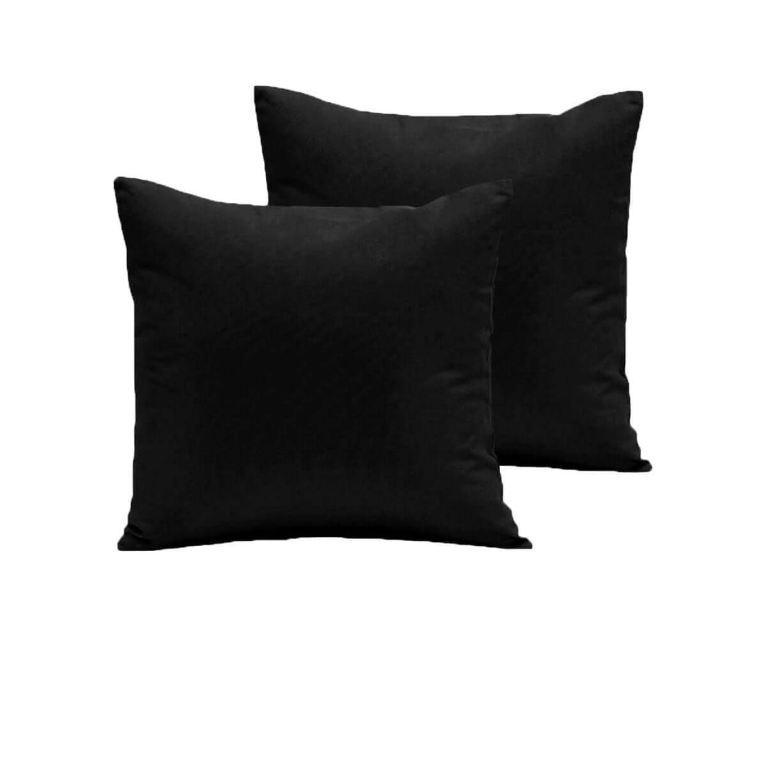 _label_, DSZ Product, feed-cond-new, feed-sl-free shipping, free-shippingPair Of  280Tc Polyester Cotton European Pillowcases Black - Premium Home & Garden > Bedding > Pillowcases from DSZ ! Shop Online Buy Now at S & D's Value Store Family Business Best Customer Service_label_, DSZ Product, feed-cond-new, feed-sl-free shipping, free-shipping