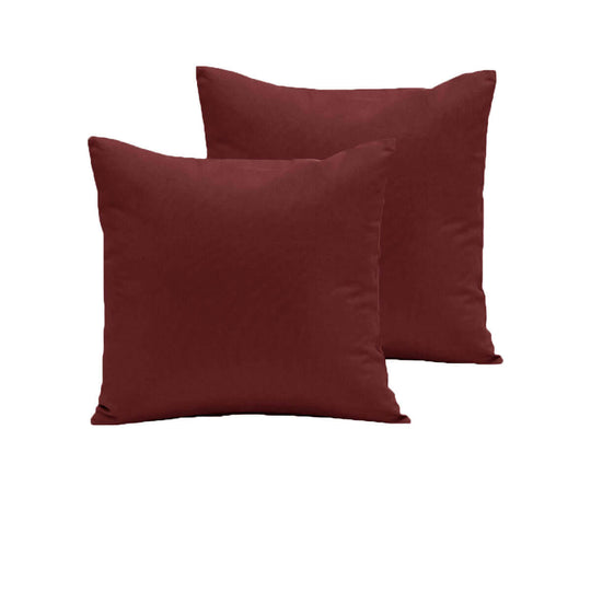 _label_, DSZ Product, feed-cond-new, feed-sl-free shipping, free-shippingPair Of  280Tc Polyester Cotton European Pillowcases Burgundy - Premium Home & Garden > Bedding > Bed Sheets from DSZ ! Shop Online Buy Now at S & D's Value Store Family Business Best Customer Service_label_, DSZ Product, feed-cond-new, feed-sl-free shipping, free-shipping