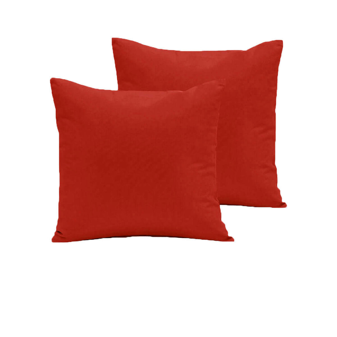 _label_, DSZ Product, feed-cond-new, feed-sl-free shipping, free-shippingPair Of  280Tc Polyester Cotton European Pillowcases Red - Premium Home & Garden > Bedding > Bed Sheets from DSZ ! Shop Online Buy Now at S & D's Value Store Family Business Best Customer Service_label_, DSZ Product, feed-cond-new, feed-sl-free shipping, free-shipping