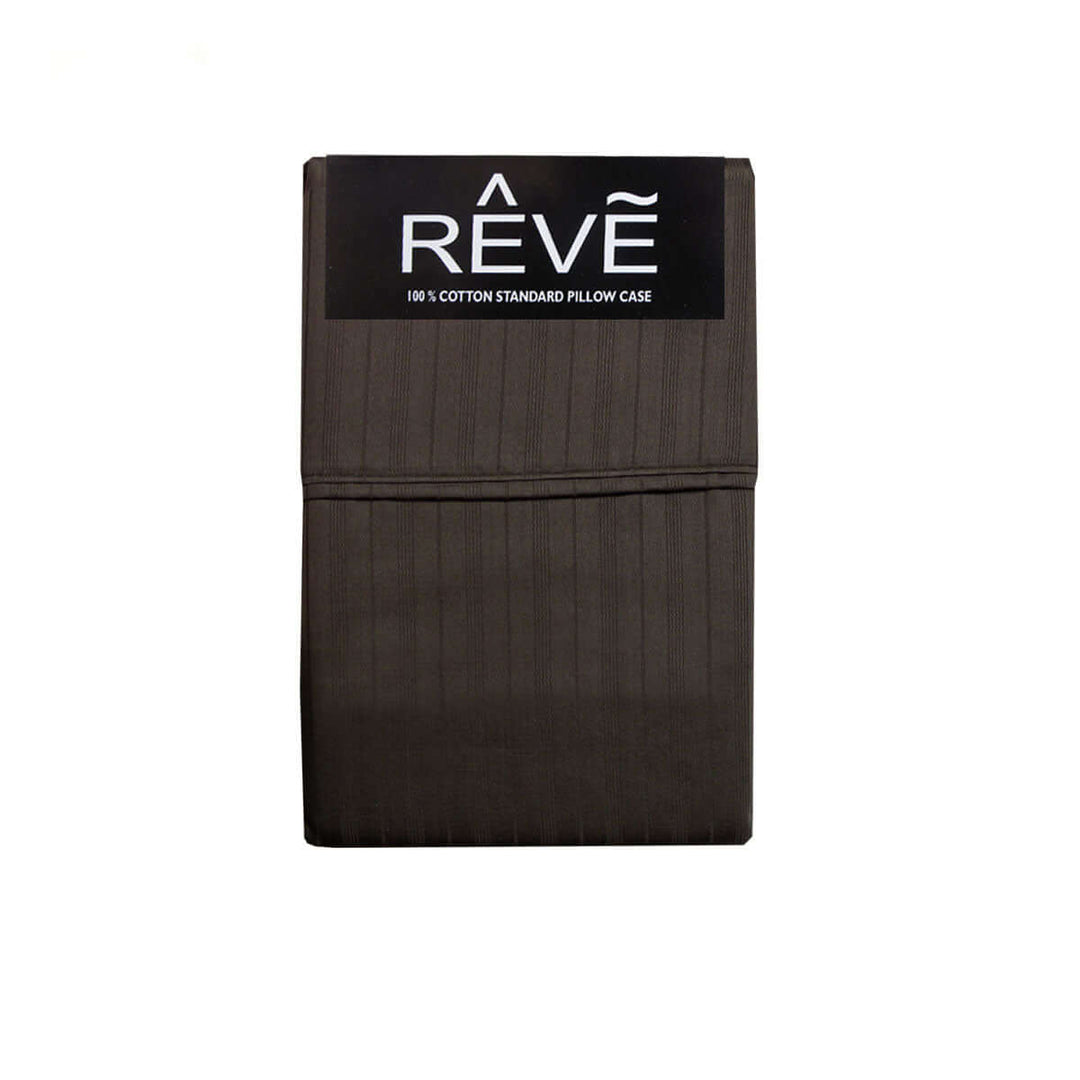 _label_, DSZ Product, feed-cond-new, feed-sl-free shipping, free-shippingPair Of Reve 100% Cotton Standard Pillowcases 48 X 74 Cm Multistripe Chocolate - Premium Home & Garden > Bedding > Pillowcases from DSZ ! Shop Online Buy Now at S & D's Value Store Family Business Best Customer Service_label_, DSZ Product, feed-cond-new, feed-sl-free shipping, free-shipping