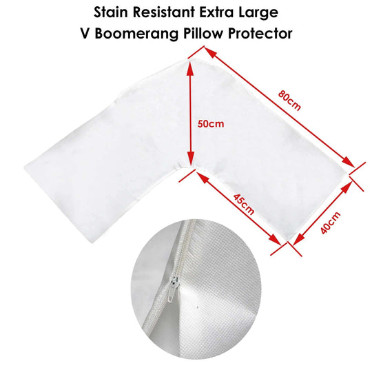 _label_, DSZ Product, feed-cond-new, feed-sl-free shipping, free-shippingStain Resistant Extra Large V Boomerang Pillow Protector - Premium Home & Garden > Decor > Mirrors from DSZ ! Shop Online Buy Now at S & D's Value Store Family Business Best Customer Service_label_, DSZ Product, feed-cond-new, feed-sl-free shipping, free-shipping