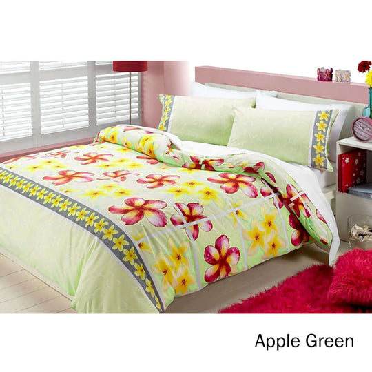 _label_, DSZ Product, feed-cond-new, feed-sl-free shipping, free-shippingFloating Frangipani Quilt Cover Set Apple Green Single - Premium Home & Garden > Decor > Garden Ornaments from DSZ ! Shop Online Buy Now at S & D's Value Store Family Business Best Customer Service_label_, DSZ Product, feed-cond-new, feed-sl-free shipping, free-shipping