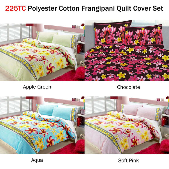 _label_, DSZ Product, feed-cond-new, feed-sl-free shipping, free-shippingFloating Frangipani Quilt Cover Set Soft Pink Single - Premium Home & Garden > Decor > Garden Ornaments from DSZ ! Shop Online Buy Now at S & D's Value Store Family Business Best Customer Service_label_, DSZ Product, feed-cond-new, feed-sl-free shipping, free-shipping