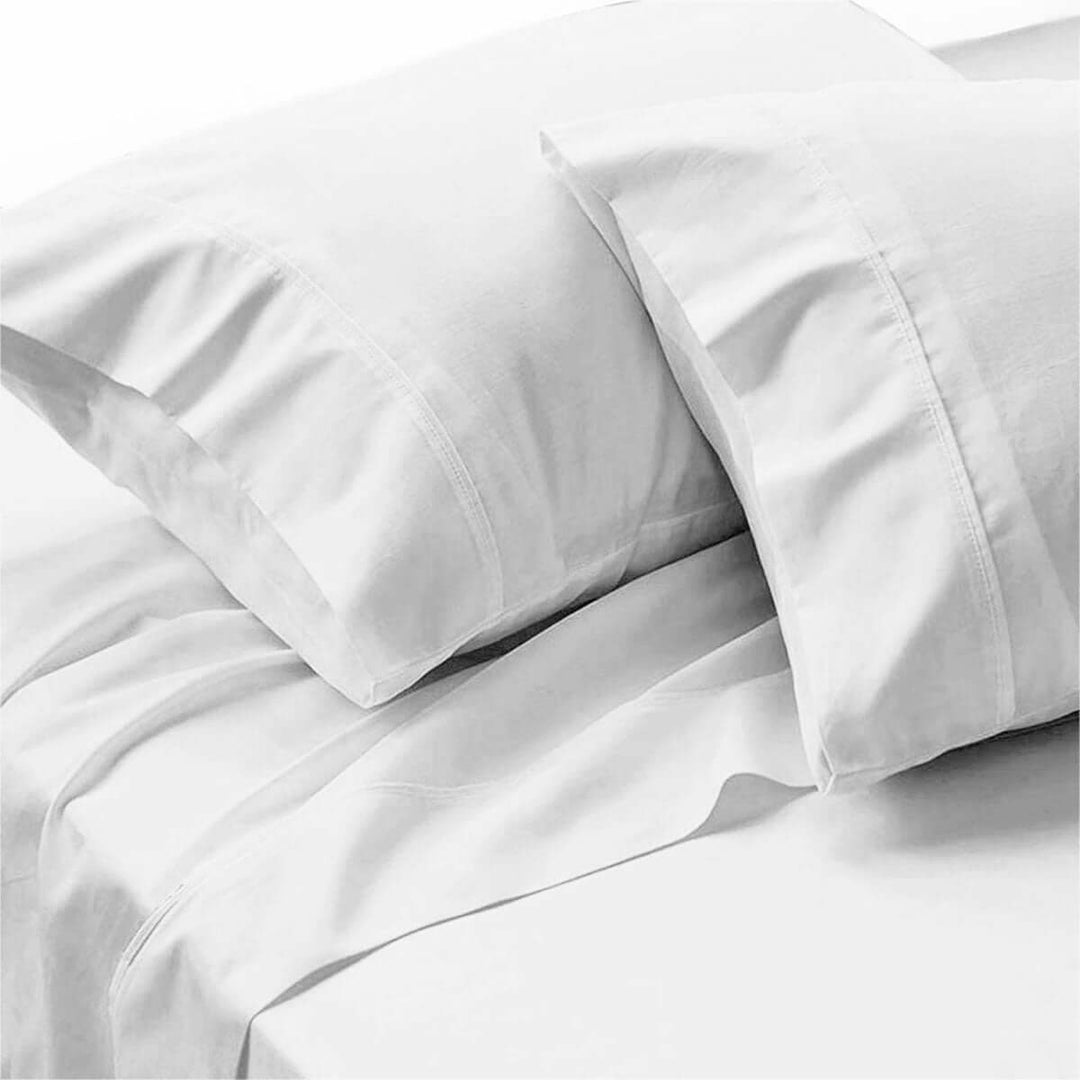 _label_, DSZ Product, feed-cond-new, feed-sl-free shipping, free-shipping500Tc Ramca White Egyptian Cotton Sheet Set Queen - Premium Home & Garden > Bedding > Bed Sheets from DSZ ! Shop Online Buy Now at S & D's Value Store Family Business Best Customer Service_label_, DSZ Product, feed-cond-new, feed-sl-free shipping, free-shipping