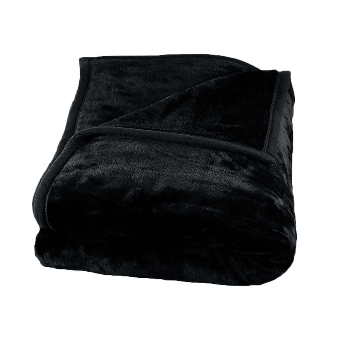 _label_, DSZ Product, feed-cond-new, feed-sl-free shipping, free-shipping1000Gsm Luxury Quality 2 Ply Mink Blanket Black 200 X 240 Cm - Premium Home & Garden > Bedding > Blankets & Throws from DSZ ! Shop Online Buy Now at S & D's Value Store Family Business Best Customer Service_label_, DSZ Product, feed-cond-new, feed-sl-free shipping, free-shipping