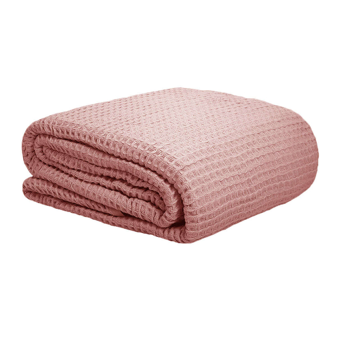 _label_, DSZ Product, feed-cond-new, feed-sl-free shipping, free-shippingCotton Waffle Blanket Dusty Pink King - Premium Home & Garden > Bedding > Blankets & Throws from DSZ ! Shop Online Buy Now at S & D's Value Store Family Business Best Customer Service_label_, DSZ Product, feed-cond-new, feed-sl-free shipping, free-shipping