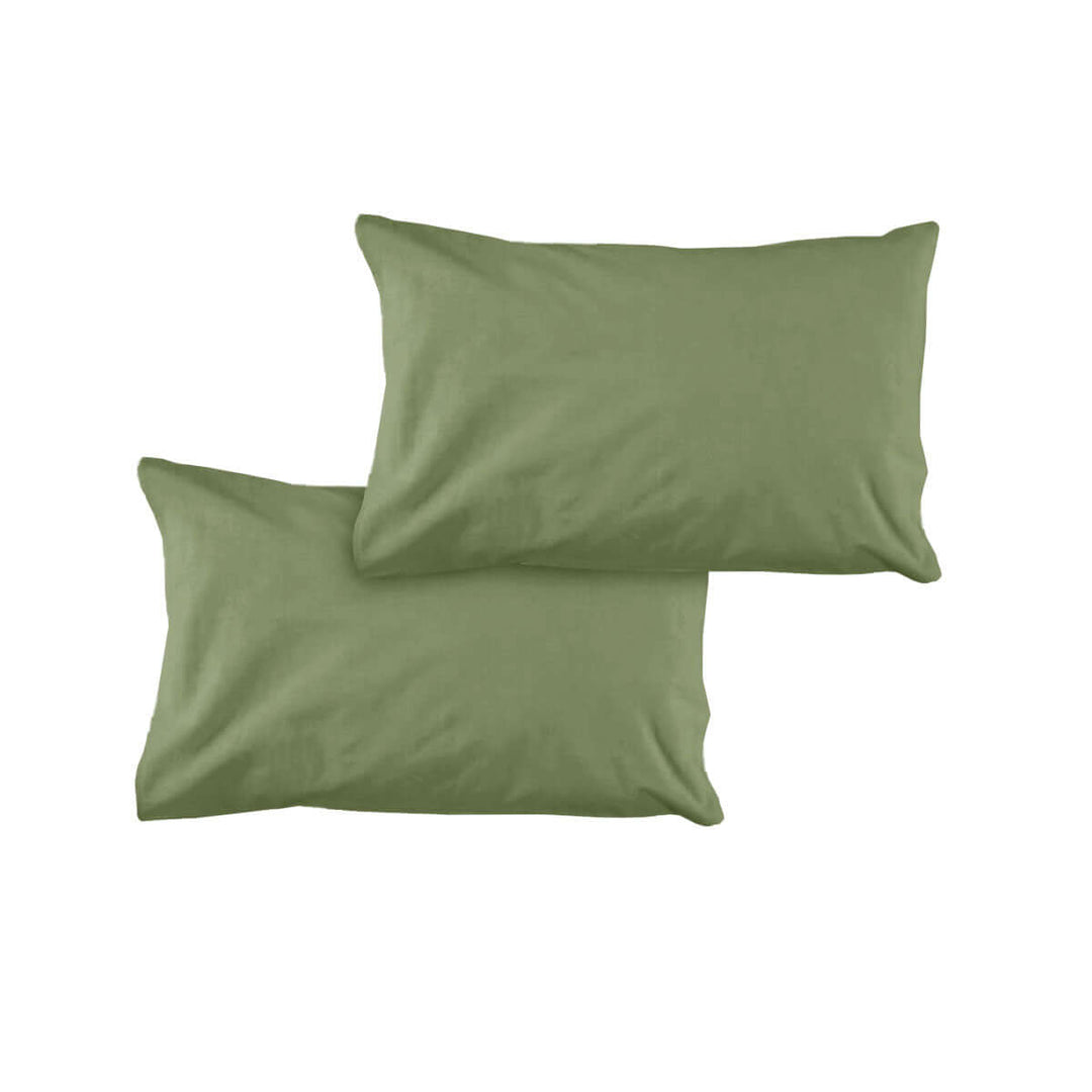 _label_, DSZ Product, feed-cond-new, feed-sl-free shipping, free-shippingPair Of Solid Colour Microfiber Standard Pillowcases 48 X 73Cm X 15Cm (Flap) Olive - Premium Home & Garden > Bedding > Pillowcases from DSZ ! Shop Online Buy Now at S & D's Value Store Family Business Best Customer Service_label_, DSZ Product, feed-cond-new, feed-sl-free shipping, free-shipping