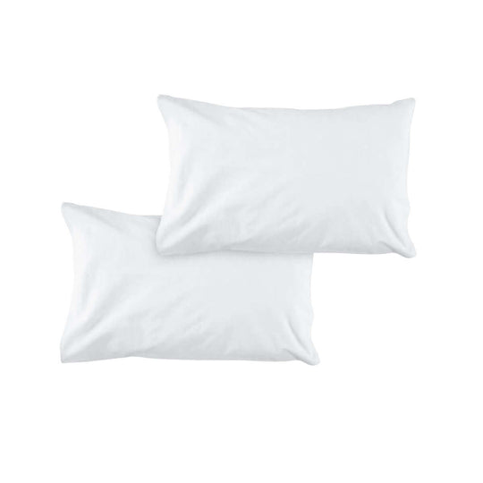 _label_, DSZ Product, feed-cond-new, feed-sl-free shipping, free-shippingPair Of Solid Colour Microfiber Standard Pillowcases 48 X 73Cm X 15Cm (Flap) White - Premium Home & Garden > Bedding > Pillowcases from DSZ ! Shop Online Buy Now at S & D's Value Store Family Business Best Customer Service_label_, DSZ Product, feed-cond-new, feed-sl-free shipping, free-shipping