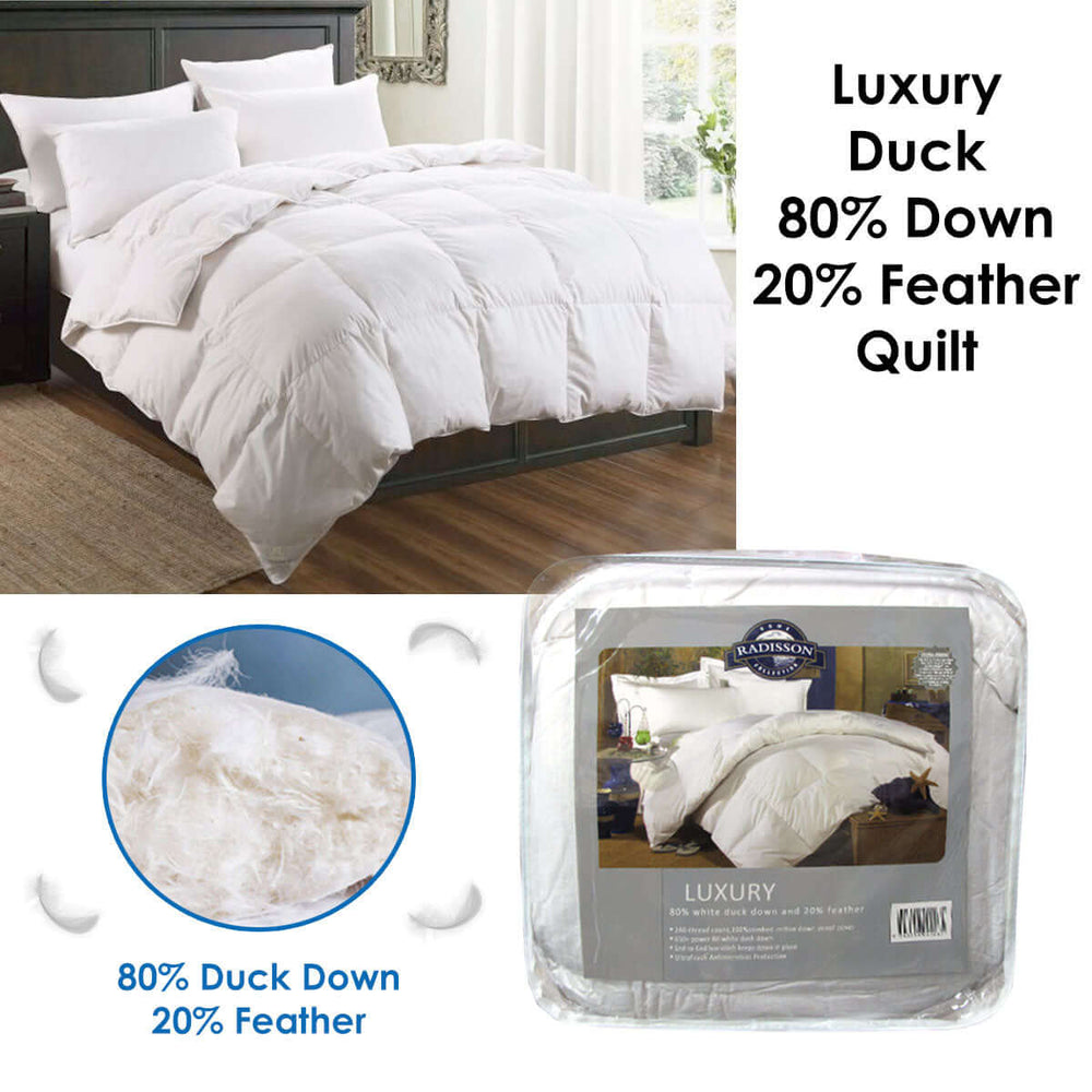 _label_, DSZ Product, feed-cond-new, feed-sl-free shipping, free-shipping, newLuxury Duck 80% Down 20% Feather Quilt King - Premium Home & Garden > Bedding > Quilts & Duvets from DSZ ! Shop Online Buy Now at S & D's Value Store Family Business Best Customer Service_label_, DSZ Product, feed-cond-new, feed-sl-free shipping, free-shipping, new