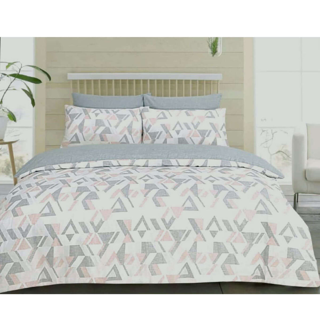 _label_, DSZ Product, feed-cond-new, feed-sl-free shipping, free-shippingFunky Geo Blush Quilt Cover Set Queen - Premium Home & Garden > Bedding > Duvet Covers from DSZ ! Shop Online Buy Now at S & D's Value Store Family Business Best Customer Service_label_, DSZ Product, feed-cond-new, feed-sl-free shipping, free-shipping