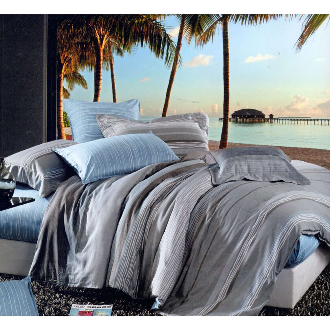 _label_, DSZ Product, feed-cond-new, feed-sl-free shipping, free-shippingManhattan 100% Cotton Quilt Cover Set - King - Premium Home & Garden > Bedding > Bed Sheets from DSZ ! Shop Online Buy Now at S & D's Value Store Family Business Best Customer Service_label_, DSZ Product, feed-cond-new, feed-sl-free shipping, free-shipping