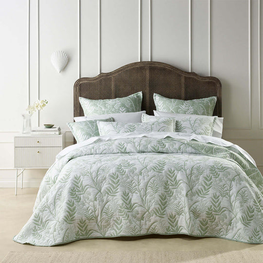 _label_, DSZ Product, feed-cond-new, feed-sl-free shipping, free-shipping, newBianca Eden Sage Jacquard Bedspread Set Double - Premium Home & Garden > Bathroom Accessories > Bath Towels & Robes from Bianca ! Shop Online Buy Now at S & D's Value Store Family Business Best Customer Service_label_, DSZ Product, feed-cond-new, feed-sl-free shipping, free-shipping, new