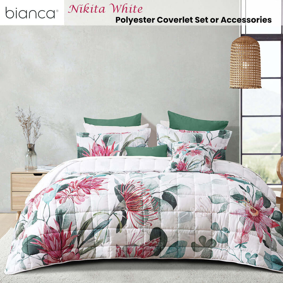 _label_, DSZ Product, feed-cond-new, feed-sl-free shipping, free-shipping, newBianca Nikita White Polyester Coverlet Set Super King - Premium Home & Garden > Bedding > Mattress Protectors from Bianca ! Shop Online Buy Now at S & D's Value Store Family Business Best Customer Service_label_, DSZ Product, feed-cond-new, feed-sl-free shipping, free-shipping, new