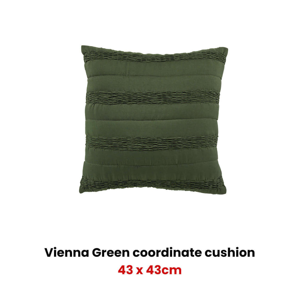 _label_, DSZ Product, feed-cond-new, feed-sl-free shipping, free-shippingBianca Vienna Green Coordinate Square Filled Cushion - Premium Home & Garden > Decor > Cushions & Throws from Bianca ! Shop Online Buy Now at S & D's Value Store Family Business Best Customer Service_label_, DSZ Product, feed-cond-new, feed-sl-free shipping, free-shipping