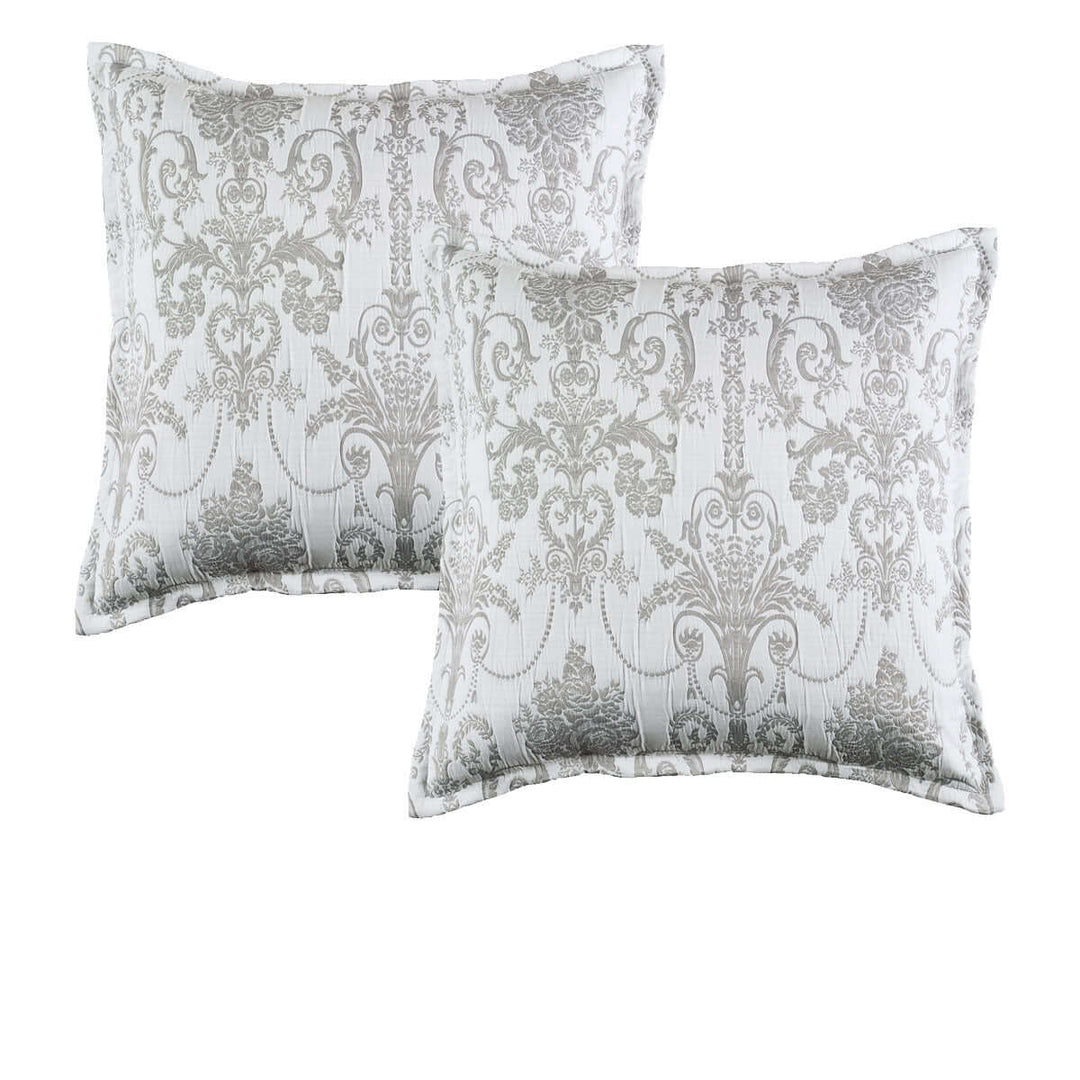 _label_, DSZ Product, feed-cond-new, feed-sl-free shipping, free-shippingBianca Pair Of Olivia Grey European Pillowcases - Premium Home & Garden > Bedding > Pillows from Bianca ! Shop Online Buy Now at S & D's Value Store Family Business Best Customer Service_label_, DSZ Product, feed-cond-new, feed-sl-free shipping, free-shipping